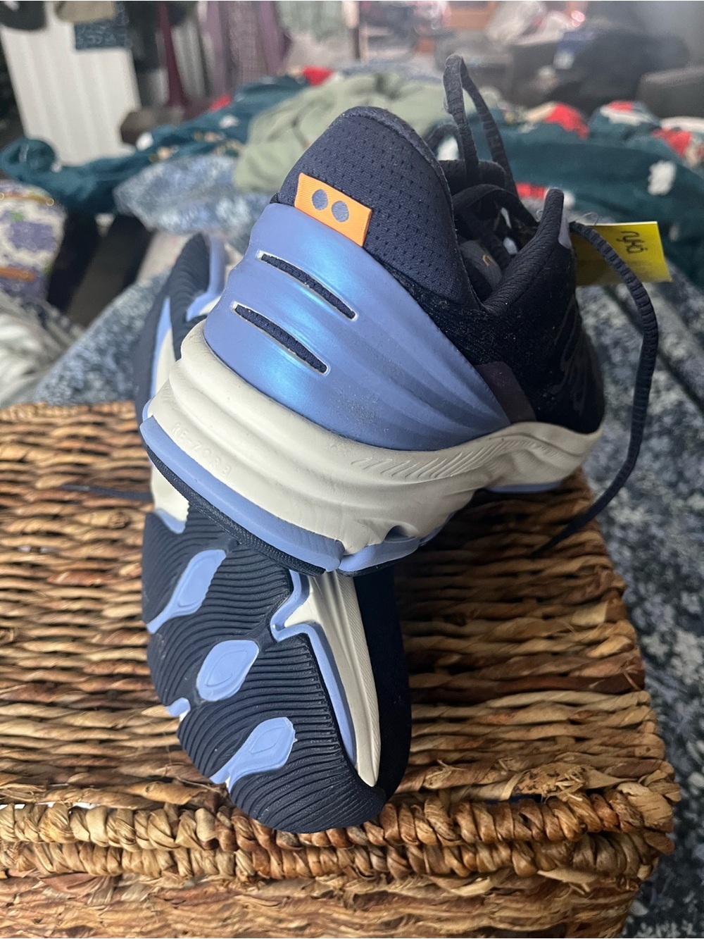 Ryka Women’s Navy Athletic Lace-Up Walking Sneakers - Picture 4 of 7